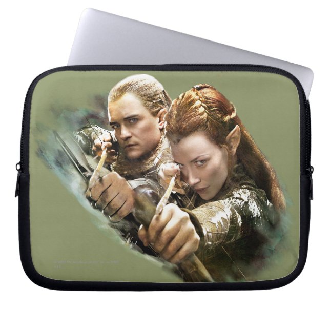Funda Para Portátil Gráfica LEGOLAS GREENLEAF™ y TAURIEL™ (Frente)