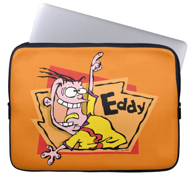 Funda Para Portátil Gráfico de caracteres Eddy (Frente)