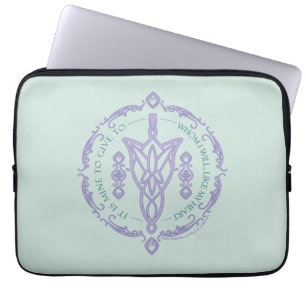 Funda Para Portátil Gráfico de cita de ARWEN™ Evenstar