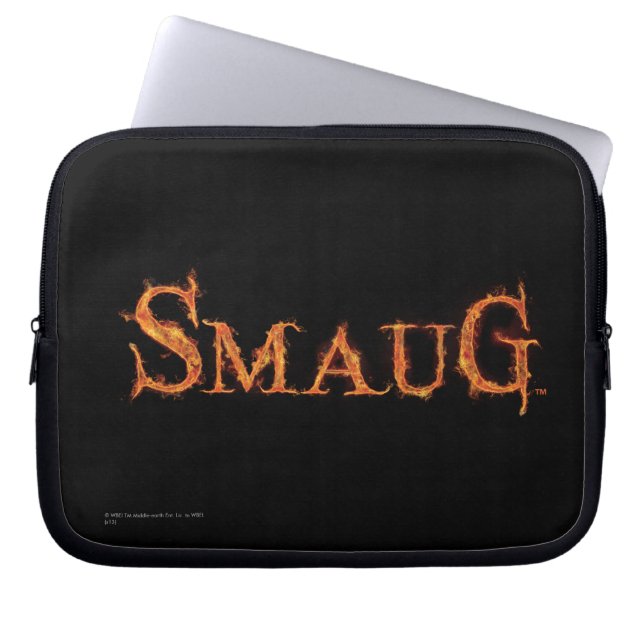 Funda Para Portátil Gráfico de nombres SMAUG™ (Frente)