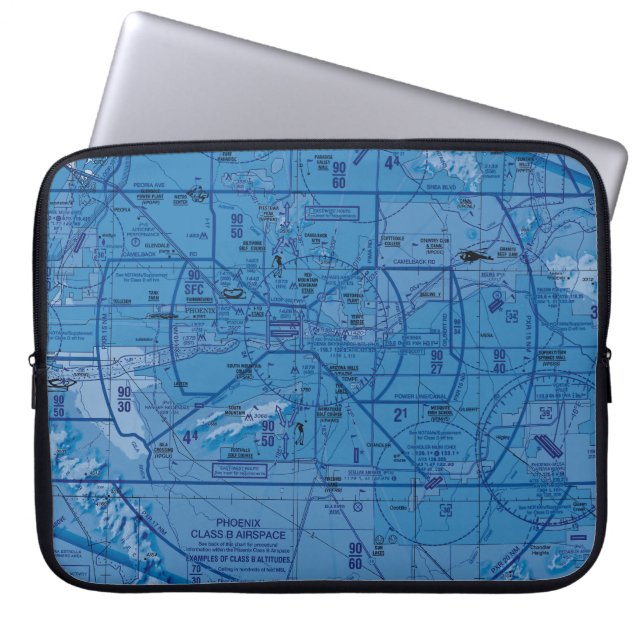 Funda Para Portátil Gráfico de TAC de Phoenix (Frente)