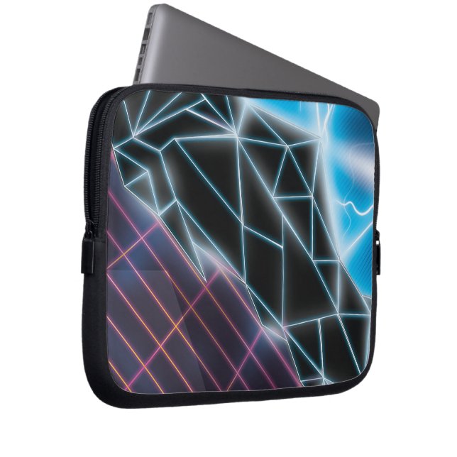 Funda Para Portátil Gráfico de videojuegos de los años 1980 retro (Anverso derecho)