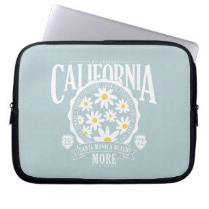 Funda Para Portátil Gráfico floral de Los Ángeles California