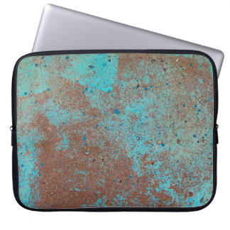 Funda Para Portátil Gráficos luminosos en la pared del abstracto del p