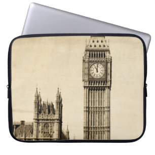 Funda Para Portátil Gran Ben de Londres: Vista de época