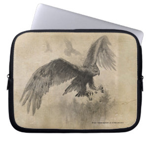 Funda Para Portátil Gran Esbozo de Águilas