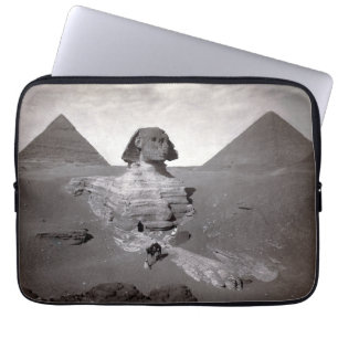 Funda Para Portátil Gran Esfinge y las pirámides de Giza Necrópolis Eg