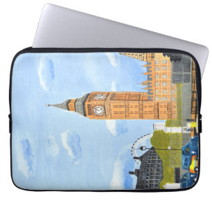 Funda Para Portátil Gran funda de portátil Ben Neoprene de 13"