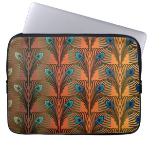 Funda Para Portátil Gran Gatsby Feathers diseño de estilo deco