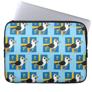 Funda Para Portátil Gran gaviota de Rauma Finlandia con el respaldo ne
