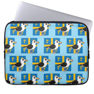 Funda Para Portátil Gran gaviota de Rauma Finlandia con el respaldo ne