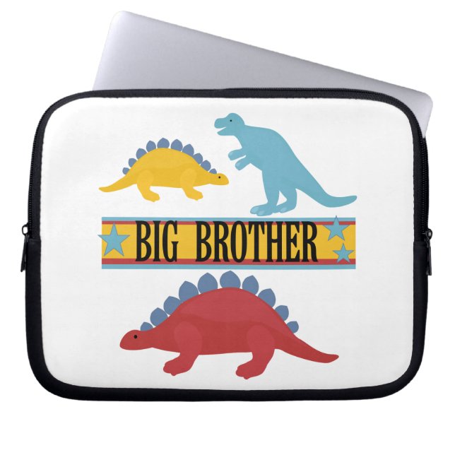 Funda Para Portátil Gran Hermano de Dinosaurio (Frente)