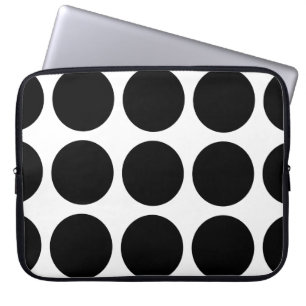 Funda Para Portátil Gran manga de electrodomésticos de puntos de polka