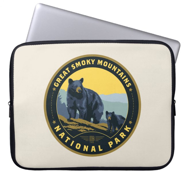Funda Para Portátil Gran Parque Nacional de Montañas Smoky (Frente)