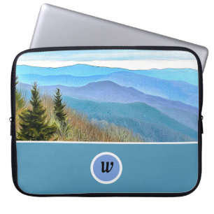 Funda Para Portátil Gran Parque Nacional Montañas Smoky Ridge Azul