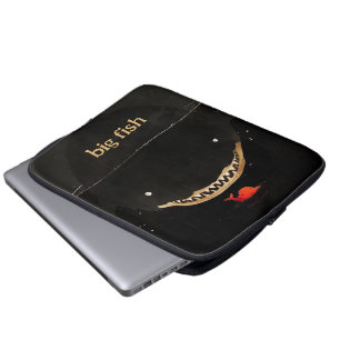 Funda Para Portátil Gran tiburón oscuro