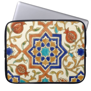 Funda Para Portátil Granada y Estrella Azul de Andalucía en Lienzo