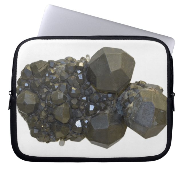 Funda Para Portátil Granate en forma natural (Frente)