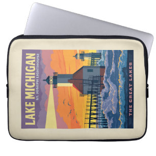 Funda Para Portátil Grandes Lagos   Lago Michigan