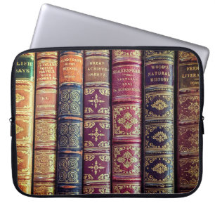 Funda Para Portátil Grandes logros Libros Antiguos