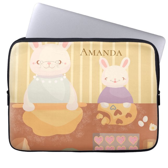 Funda Para Portátil Grandma Baking Cookies (Frente)