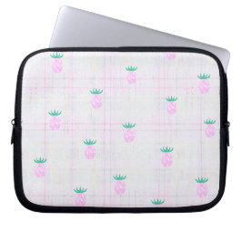 Funda Para Portátil Granja Piña Rosa