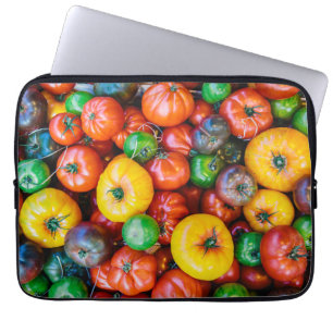 Funda Para Portátil Granjas   Colorida cosecha de tomate