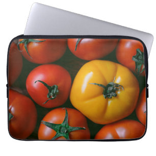 Funda Para Portátil Granjas Tomates rojos y amarillos brillantes