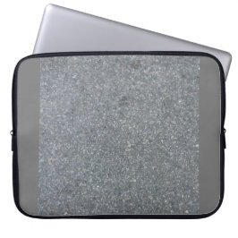 Funda Para Portátil Gray and Black Computer Sleeve