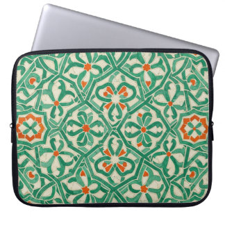 Funda Para Portátil green arabesque