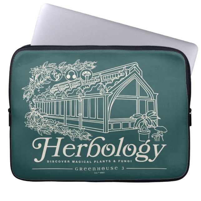 Funda Para Portátil Greenhouse herbológico HOGWARTS™ (Frente)