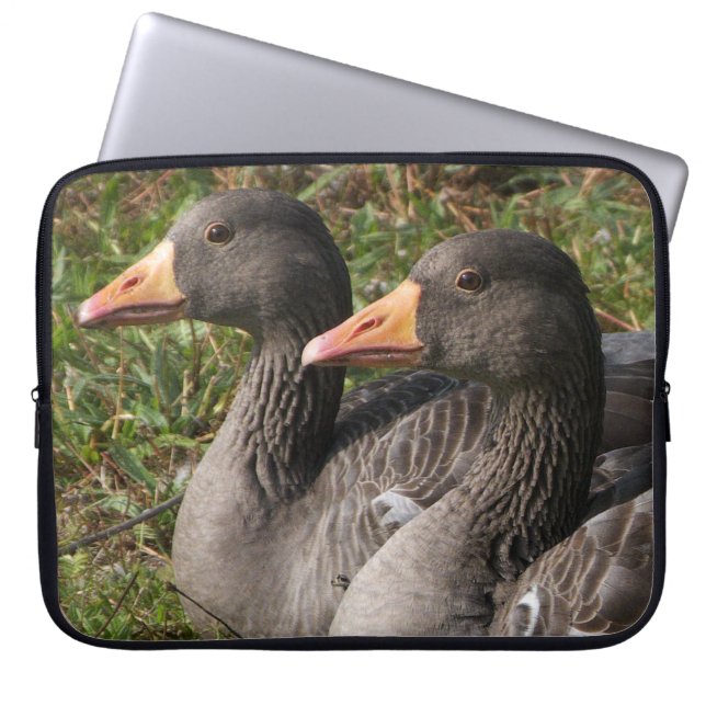 Funda Para Portátil Greylag Geese (Frente)