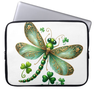 Funda Para Portátil GRIPE DE bonito VERDE Y ORO IRLANDÉS Y VERGÜENZAS