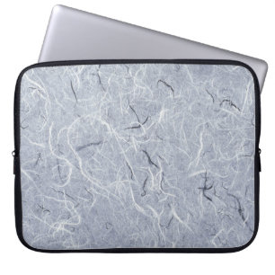 Funda Para Portátil Gris con un patrón blanco y negro