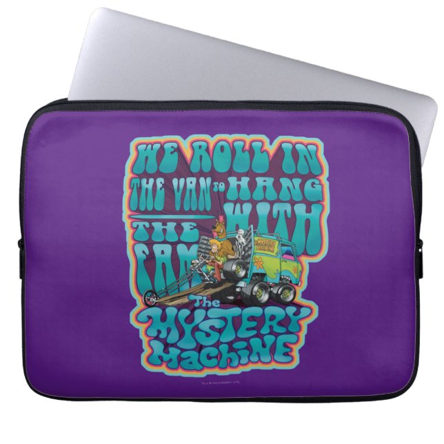 Funda Para Portátil Groovy Mystery Machine Fam Graphic (Frente)
