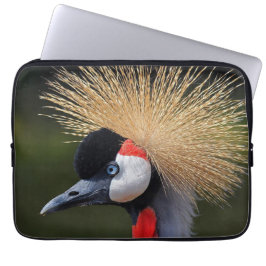 Funda Para Portátil Grúa coronada de negro