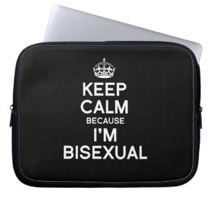 Funda Para Portátil GUARDE LA CALMA PORQUE soy BISEXUAL