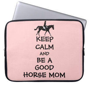 Funda Para Portátil Guarde la calma y sea un buen bolso del ordenador