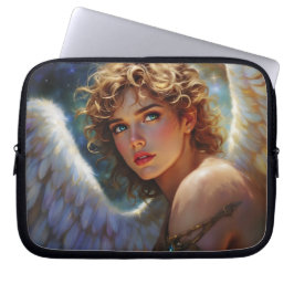 Funda Para Portátil Guardián Celestial - Ángel de las estrellas