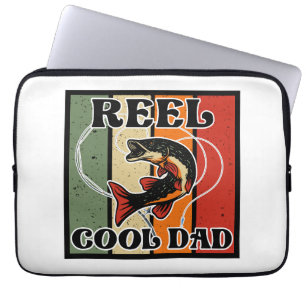 Funda Para Portátil Guay Papá, el rey de la pesca retro, amante de la 
