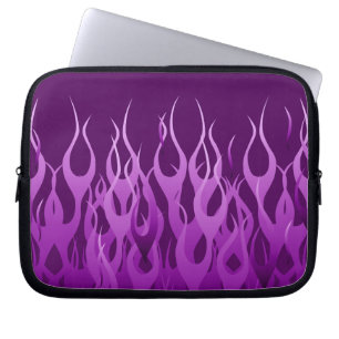 Funda Para Portátil Guay Purple Carreras llama elegante