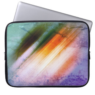 Funda Para Portátil Guay Rustic Purple Blue Naranja Stripe