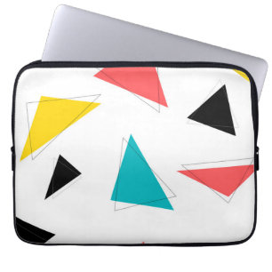 Funda Para Portátil Guay, triángulos únicos, de moda y de colores urba