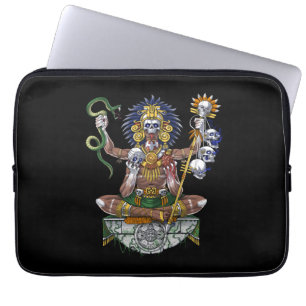 Funda Para Portátil Guerrero azteca chamán