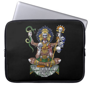 Funda Para Portátil Guerrero azteca chamán