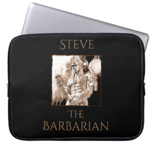 Funda Para Portátil Guerrero barbadense personalizado