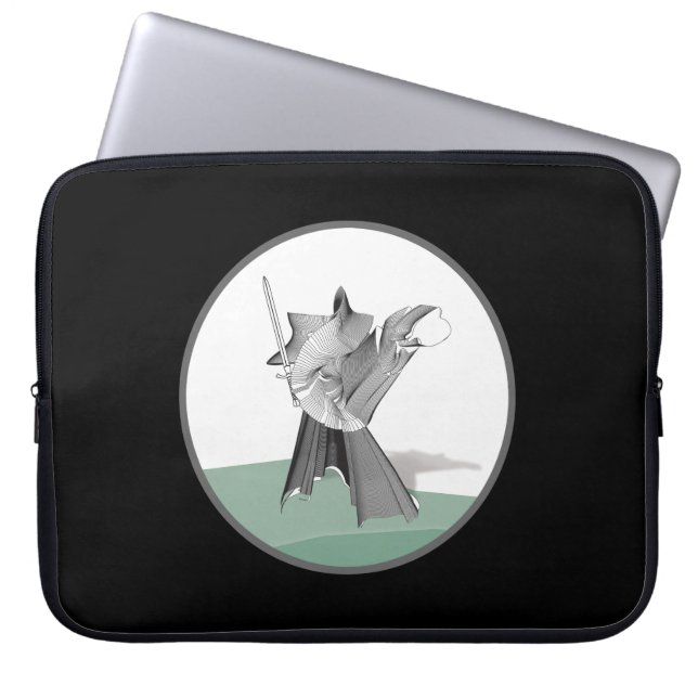 Funda Para Portátil Guerrero digital (Frente)