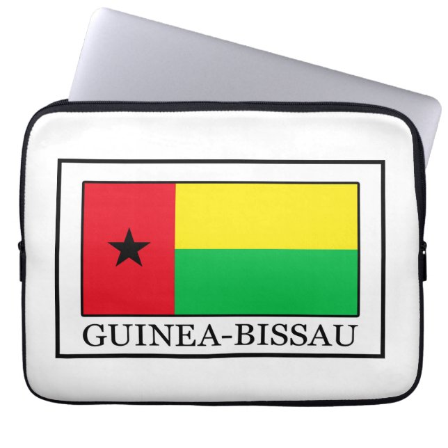 Funda Para Portátil Guinea-Bissau (Frente)