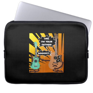 Funda Para Portátil Guitariano Uke Soy Tu Padre Cumpleaños