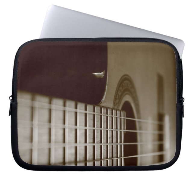Funda Para Portátil Guitarra Acústica (Frente)